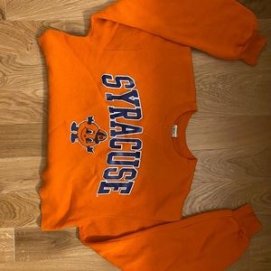 CROPPED SYRACUSE SWEATER